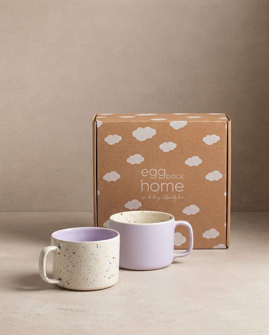 Breeze Party In/Out Stoneware Duo Set Mug 450ml