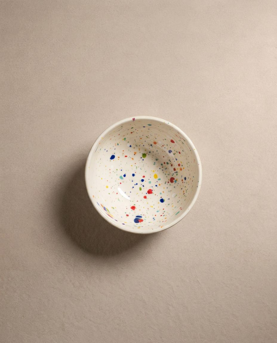 Breeze Party In Stoneware Mini Bowl Pink