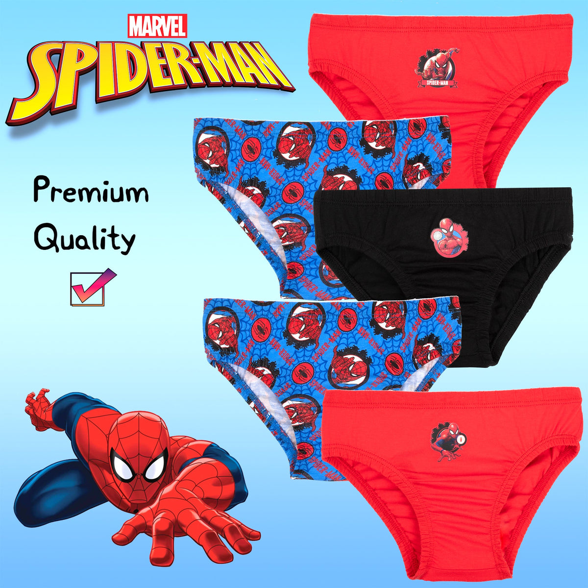 Sous-vêtement enfant – Spider-Man
