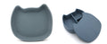 Tableware Set aus Silikon in Blue