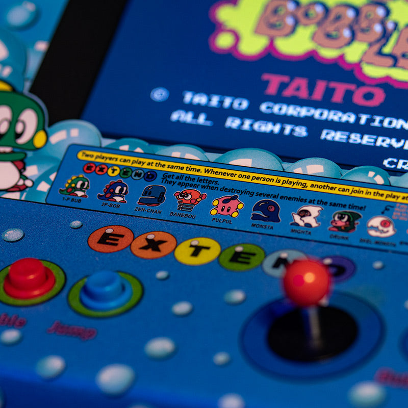 Bubble Bobble Quarter Scale Arcade Cabinet