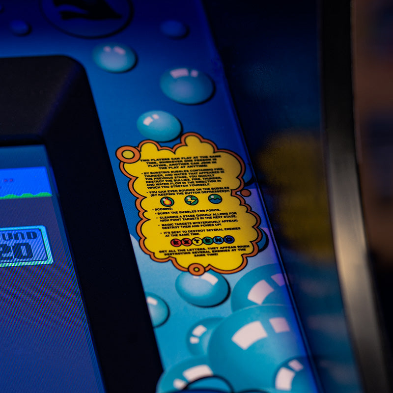 Bubble Bobble Quarter Scale Arcade Cabinet
