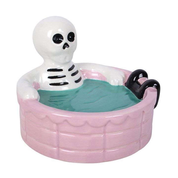 "Dead Cool Summer" Skeleton Trinket Tray