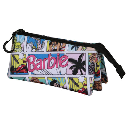 Barbie Comic Triple Pencil Case