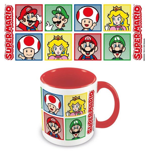 Super Mario Mok - Mario, Luigi, Toad en Peach