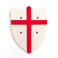 Historical White Coat of Arms with St. George's Cross L