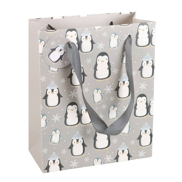 Winter Pinguïn Cadeautas (23 cm)