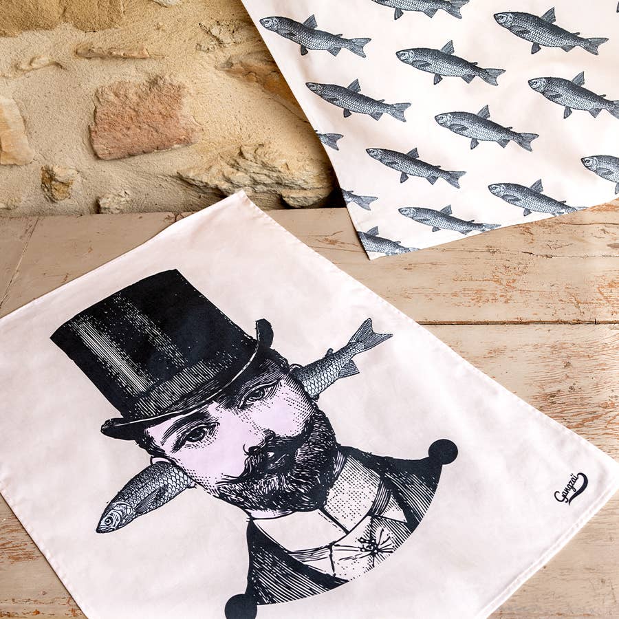 Fish Tea Towel