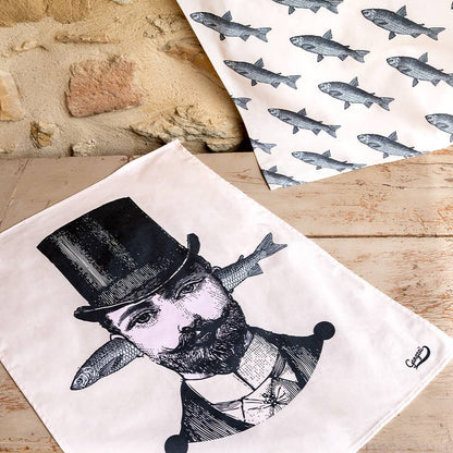Fish Tea Towel