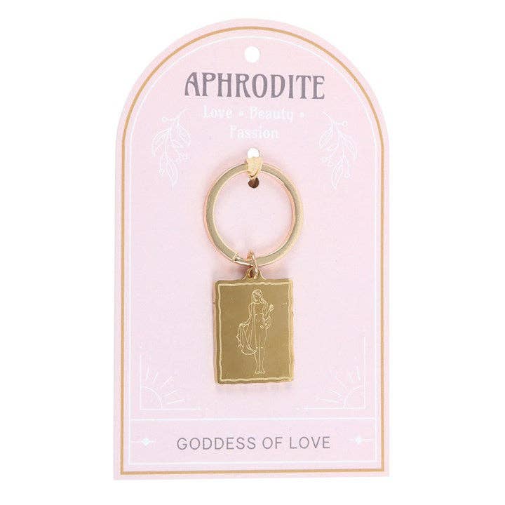 Aphrodite Goddess of Love Talisman Keychain