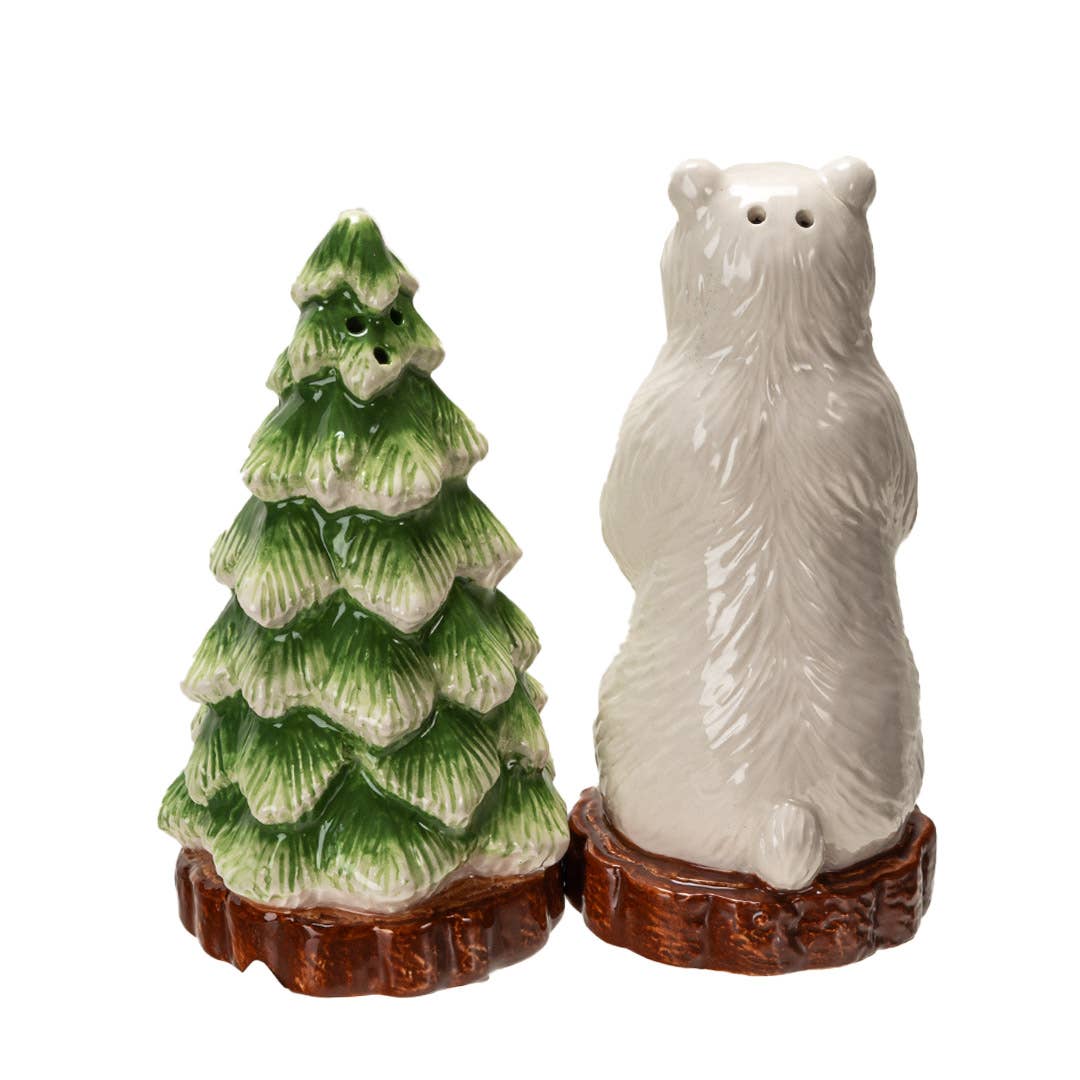 Polar Bear Salt and Pepper Shaker Set