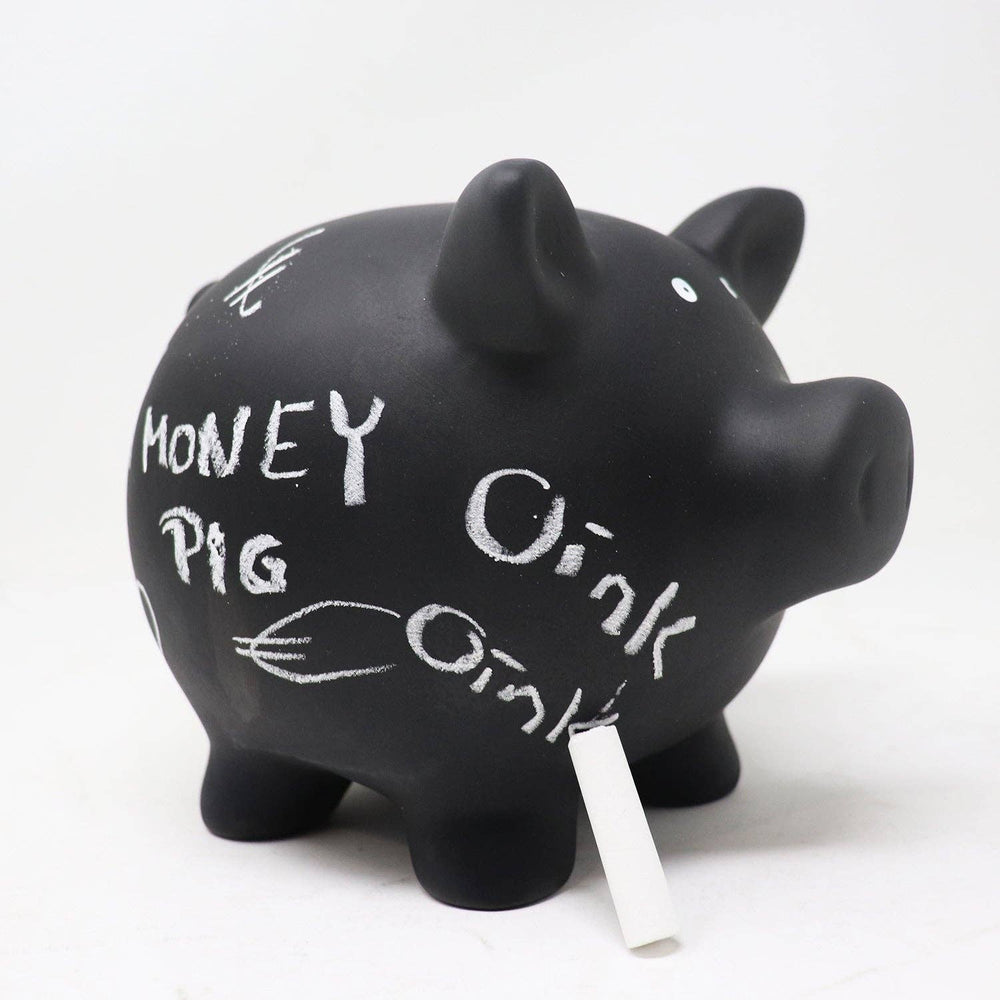 Tirelire Cochon avec Craie