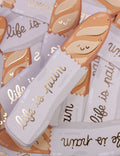 Marque page Baguette 'Life is Pain'"