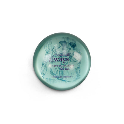 Doosvormige briefgewicht (70 mm) - Pulteney Press (Jane Austen)