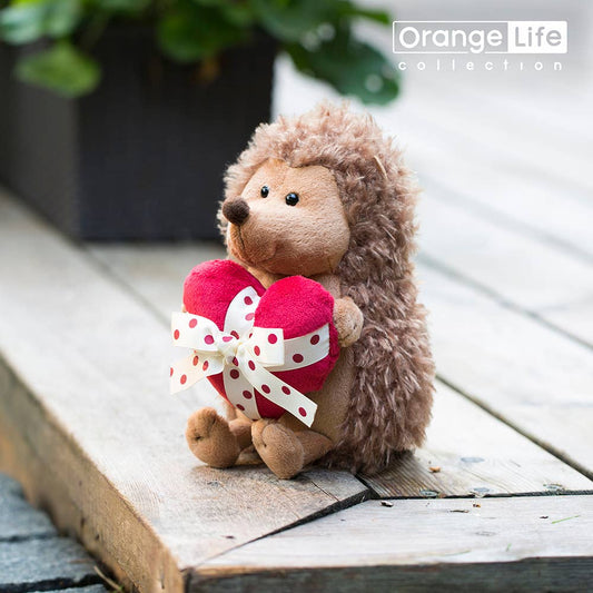Prickle Hedgehog Plush with Heart 20 cm