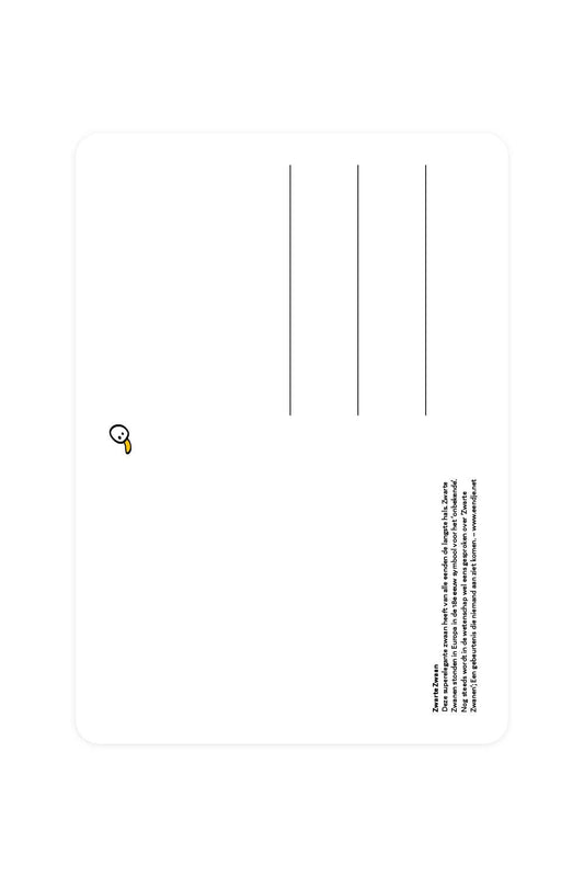 Carte postale avec Black Swan