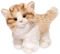 Peluche Chaton Beige Debout-blanc