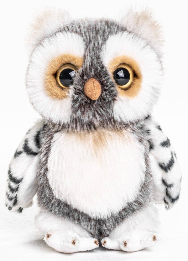 Peluche Hibou (gris-blanc) Uni Toys