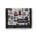 Portefeuille Harry Potter Sketch en nylon à trois volets