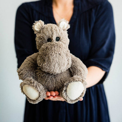 Warmies Hippo pluche warmwaterkruik
