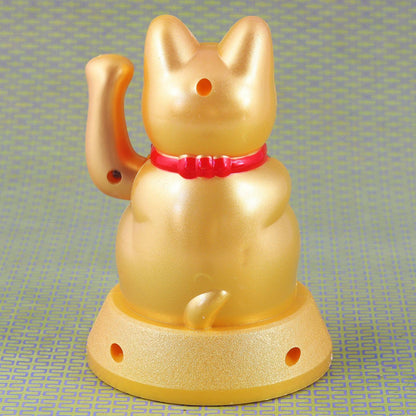 Lucky Solar Gold Cat 12cm