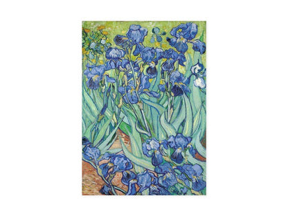 Torchon Van Gogh aux iris