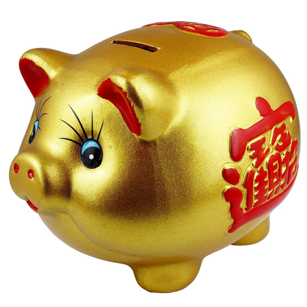 Gouden Geluksspaarvarkentje