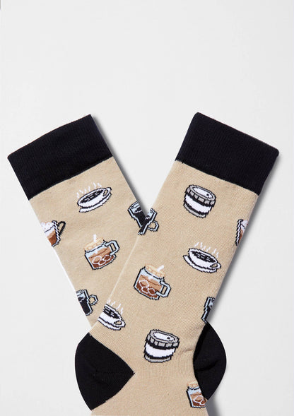 BeCoffee Beige Socks