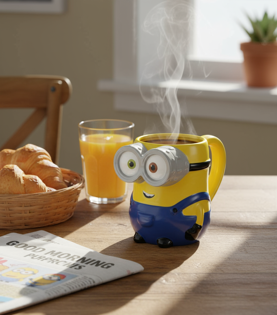 3D Minions Mug - Bob