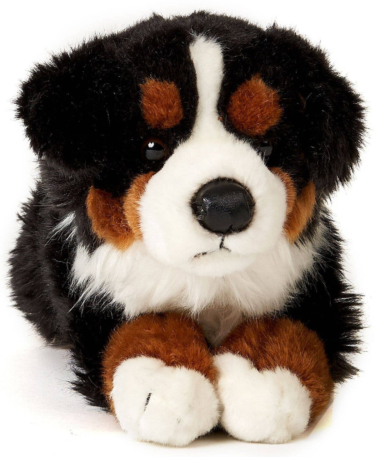Peluche bouvier bernois, couché, 38 cm (longueur)