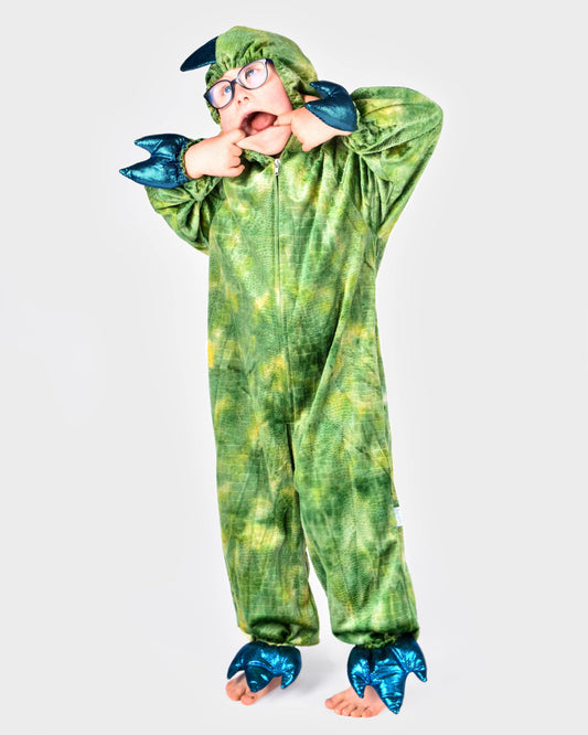 Costume de dinosaure 1 pièce 98-104 cl 2-4 ans