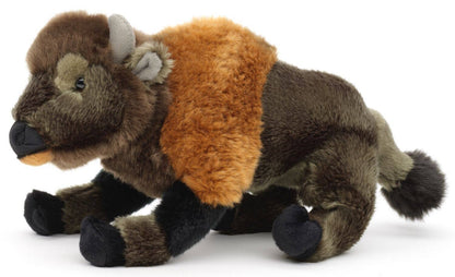 Sitting Bison Plush Toy