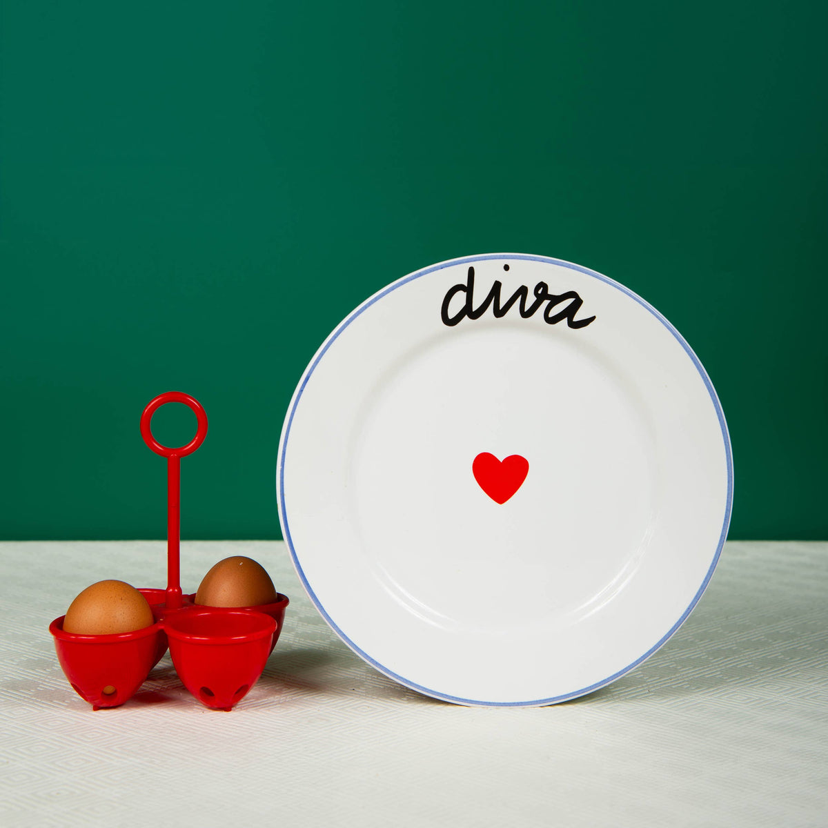 Het gezin vermaakt zich kostelijk - Diva Plate