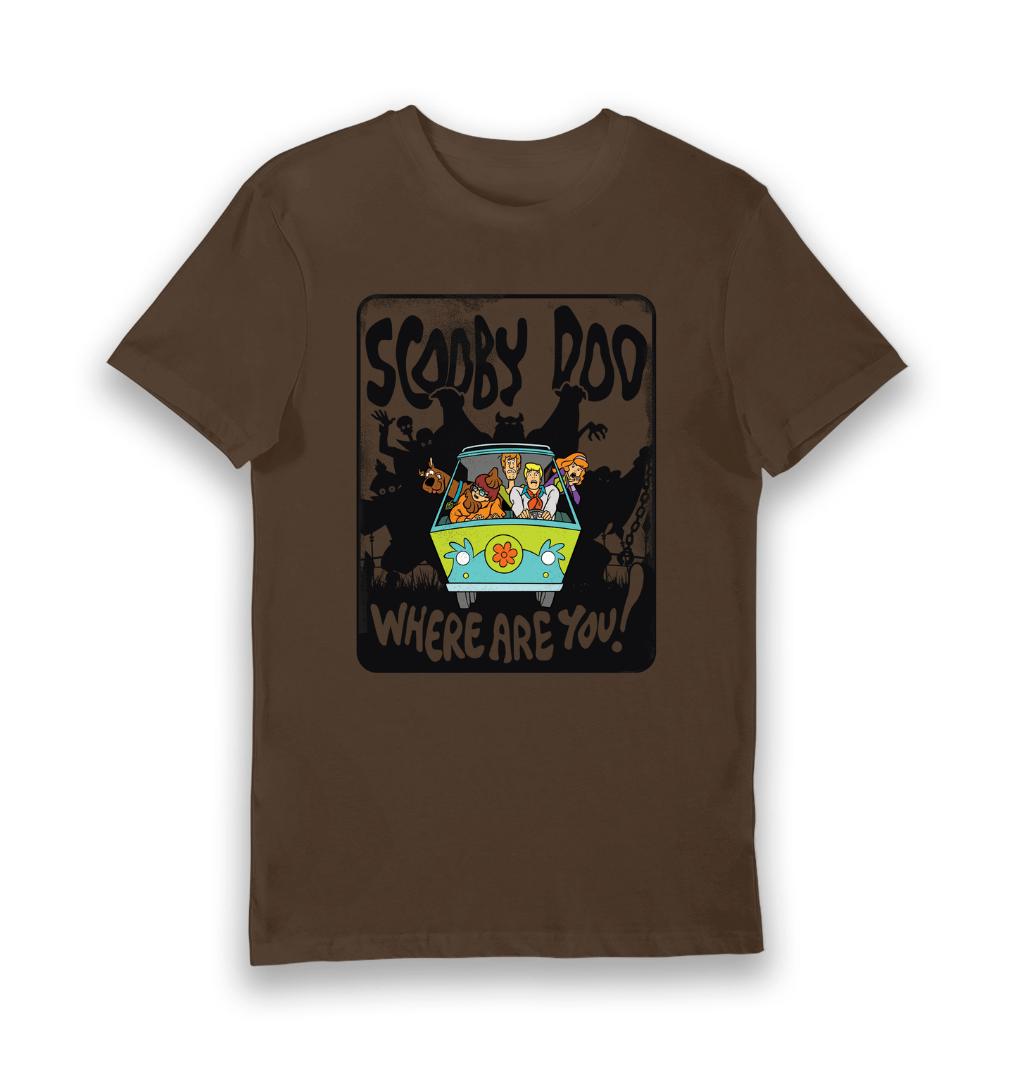 T-shirt adulte Scooby-Doo Mystery Machine Where Are You