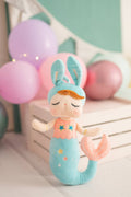 Lili de stoffen zeemeerminpop – blauw
