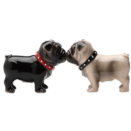 Love Pug Salt and Pepper Shaker Set