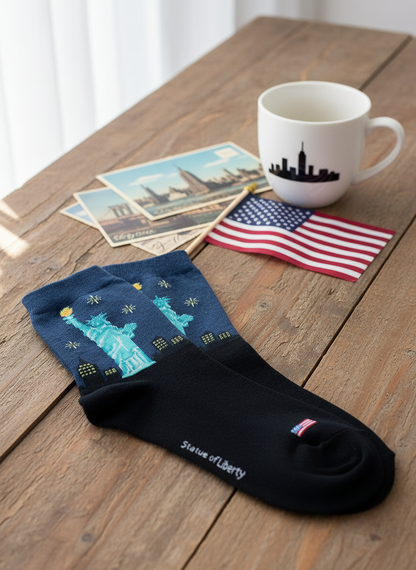 Statue of Liberty Socks