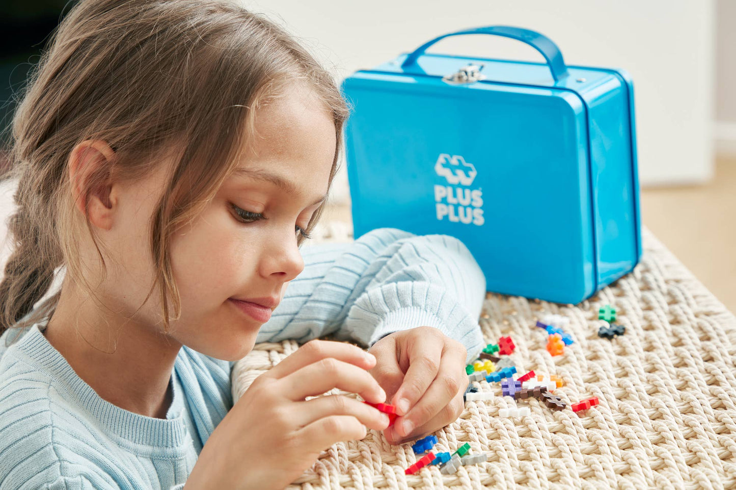 Metal Suitcase Construction Game PLUS PLUS