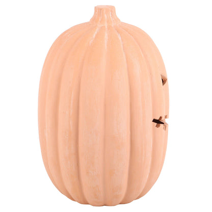 Décoration d'Halloween Citrouille en terre cuite