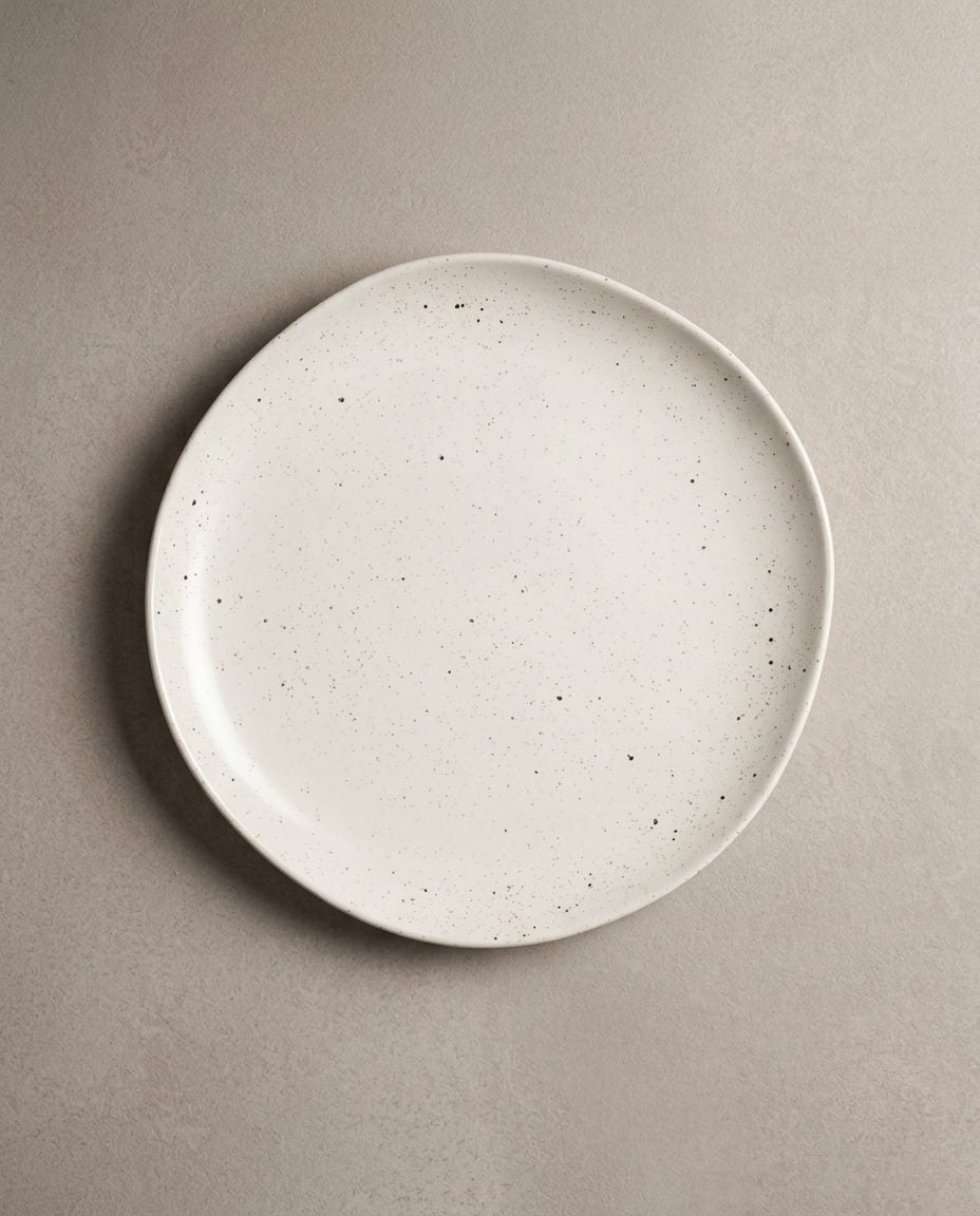 Assiette plate en grès Caelum 27,5cm