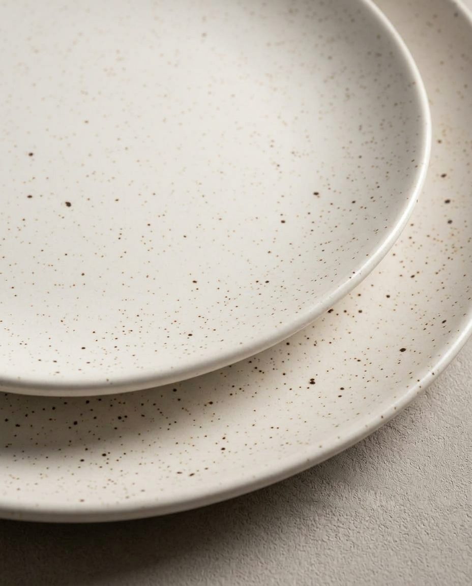 Assiette à salade en grès Caelum 21,5cm