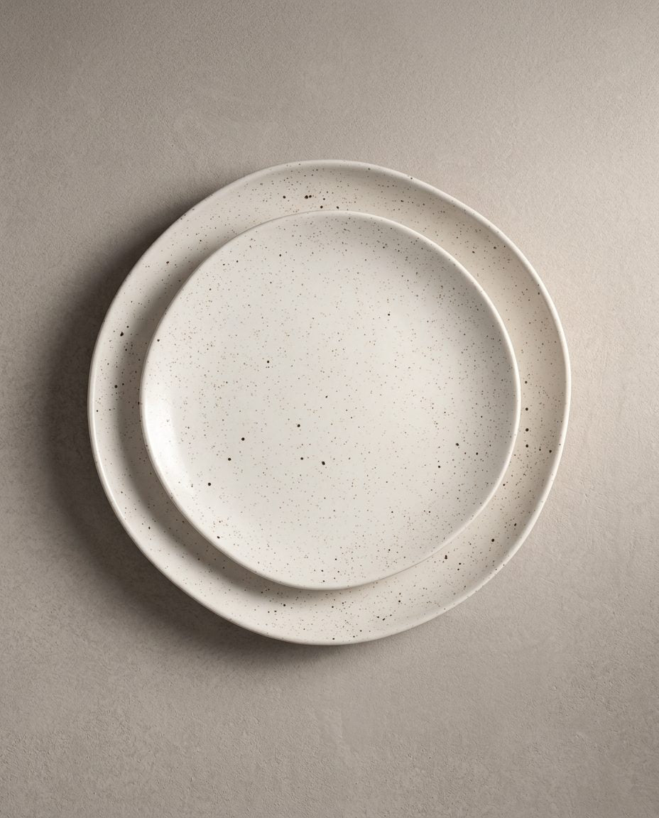 Assiette à salade en grès Caelum 21,5cm