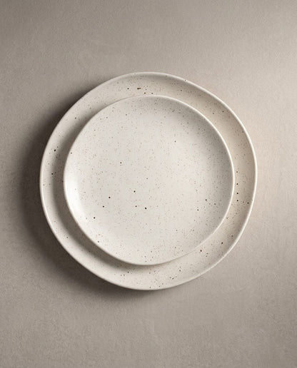 Assiette à salade en grès Caelum 21,5cm