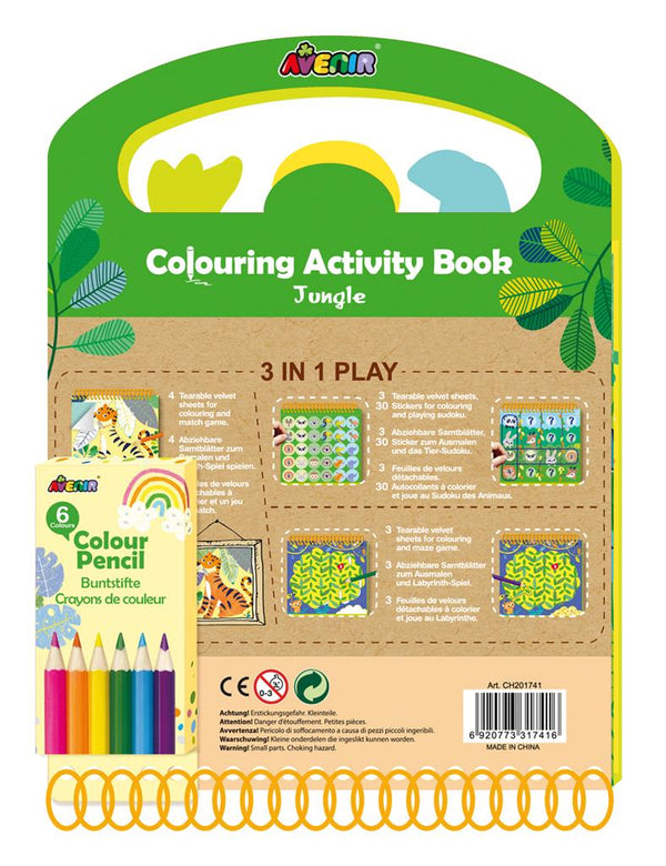Cahier d'activités Jungle – vue produit 2