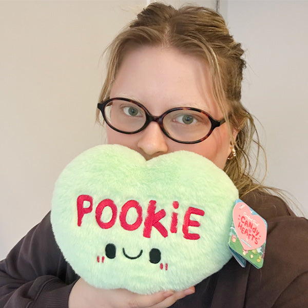 Peluche Snacker – Cœurs Bonbon Pookie