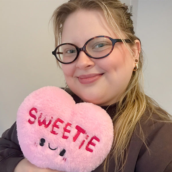 Peluche Snacker – Cœurs Bonbon Sweetie
