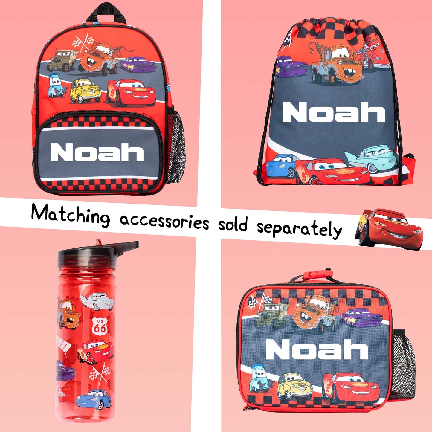 Official Disney/Pixar Disney Cars Sac à cordon | enfant PE Sac
