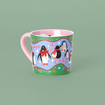 Mug Pingouins de Noël