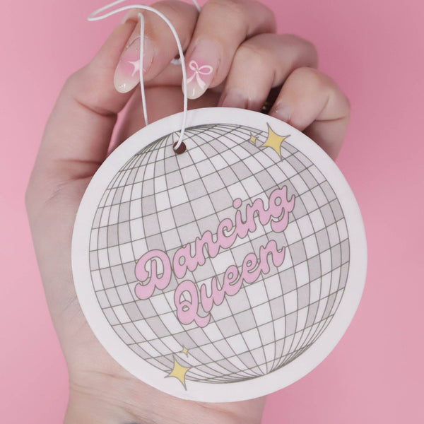 Discoball Dancing Queen auto luchtverfrisser