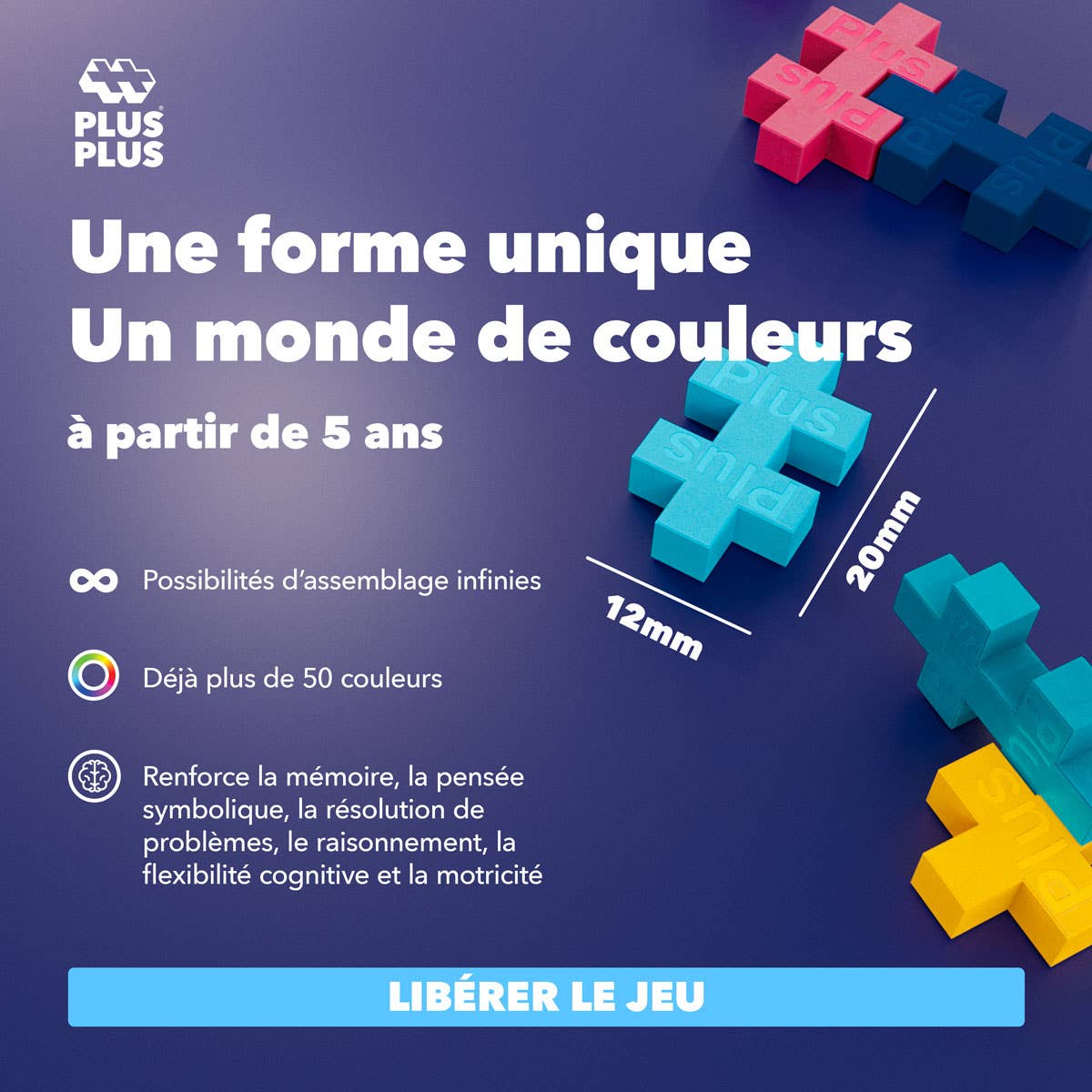 Metal Suitcase Construction Game PLUS PLUS